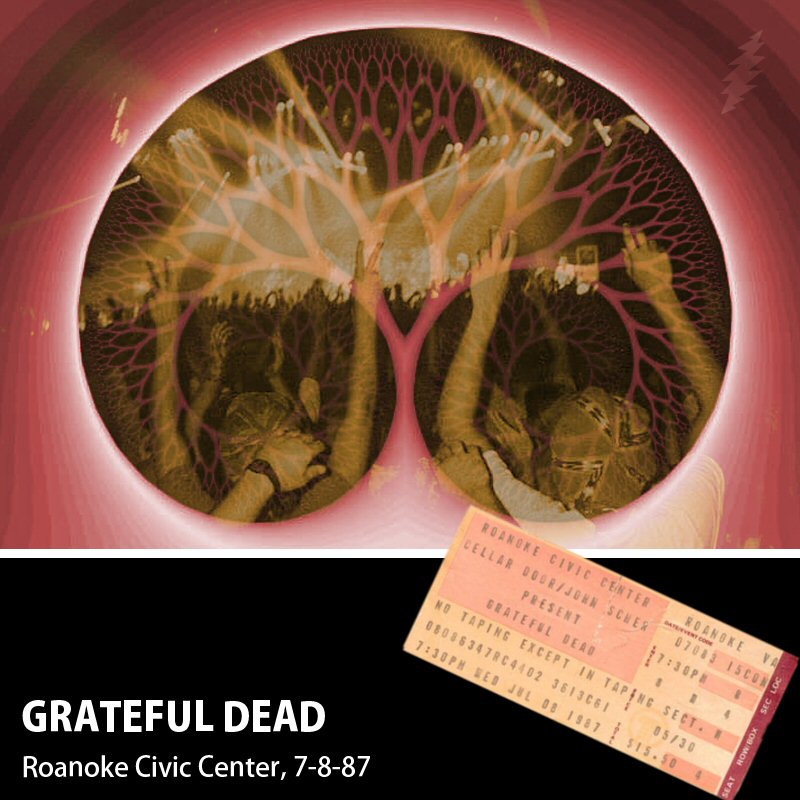 Album Cover for 7/8/1987 https://archive.org/details/gd1987-07-08.164878.senn.me80.hessberg.miller.clugston.flac2496
