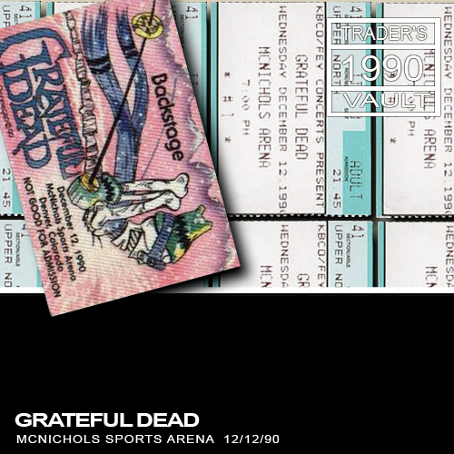 Album Cover for 12/12/1990 https://archive.org/details/gd1990-12-12.149544.ultramatrix.sbd.pearson-healy.miller.flac2496